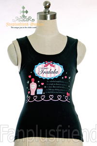 Casual Lolita Perfume Bottle Cross Straps Vest