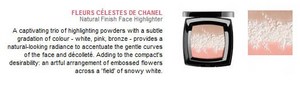 Fleurs Celestes de Chanel Natural Finish Face Highlighter