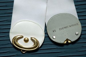 широкий эластичный пояс. 80-е