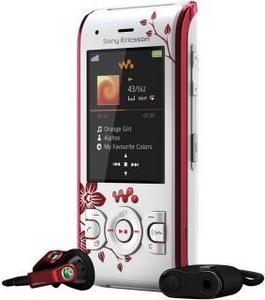 Sony Ericsson W595i (белый с рисунком)