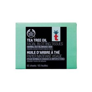 Tea Tree Oil Facial Blotting Tissues The Body Shop