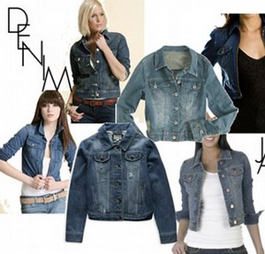 Cropped Denim Jacket