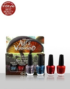 OPI Alice in Wonderland mini pack of 4 20,77$