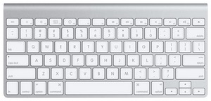 Apple Wireless Keyboard MC184 White Bluetooth