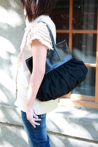 Quote Pleated Bag
