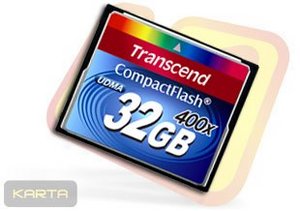 Память CompactFlash 400x 32 Gb