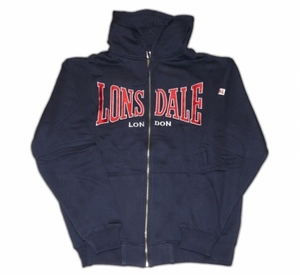 Толстовка на молнии Lonsdale LD Brighton blue