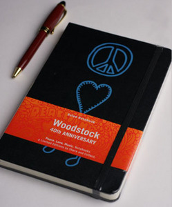 Moleskine WOODSTOCK Peace, Love & Music