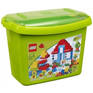 Лего Duplo большая коробка с деталями 5380
