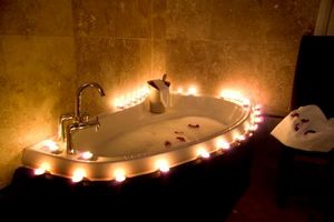 hot bath