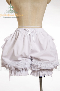 Gothic Lolita Tiered Bustle Ruffle Bloomers