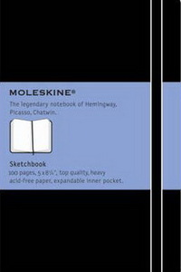 Записная книжка "Classic" (для рисунков), Moleskine, Large, черная