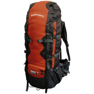 Рюкзак HIGH PEAK PREMIUM Sherpa 85+10 anthrazit/rot