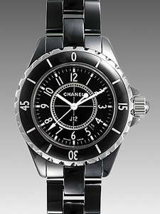 часы черные chanel j12 midsize without any additional features