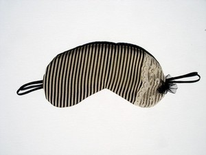 Boudoir Stripes Sleep Eye Mask