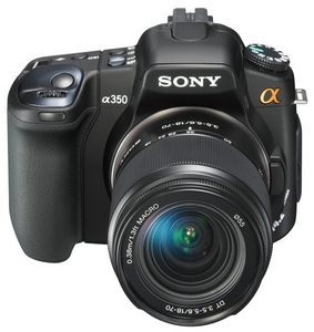 Зеркальный фотоаппарат SONY Alpha DSLR-A350 Kit