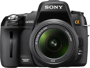 Sony Alpha DSLR-A500 / DSLR-A500Y Kit 18-55, 55-200 мм