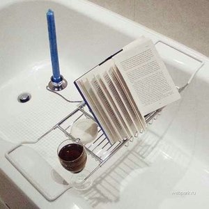 подставку для книг в ванную