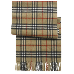 Burberry - CHECK CASHMERE SCARF