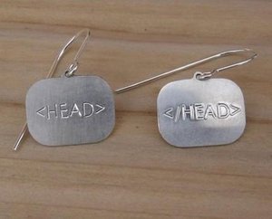 Серьги &lt;HEAD&gt; &lt;/HEAD&gt;