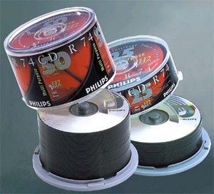 CD-R и DVD-R болванки пачками
