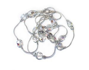 Серьги и колье swarowski