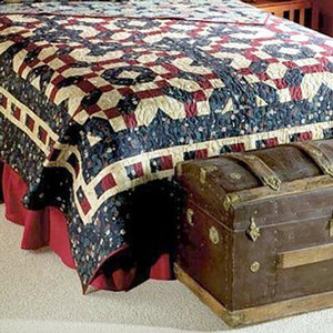 покрывало в деревенском стиле