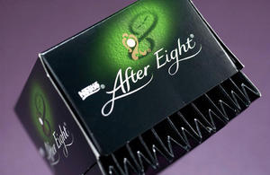 Шоколад After Eight с мятой