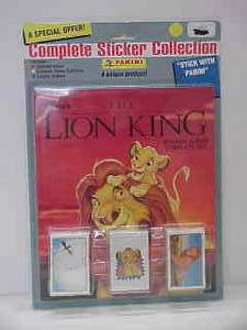 LION KING ALBUM STICKERS
