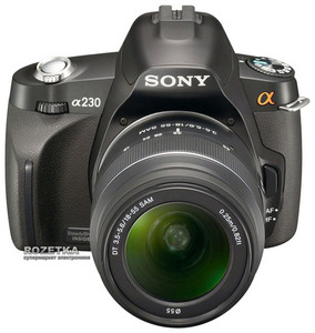Фотоаппарат Sony Alpha DSLR-A230 Kit 18-55