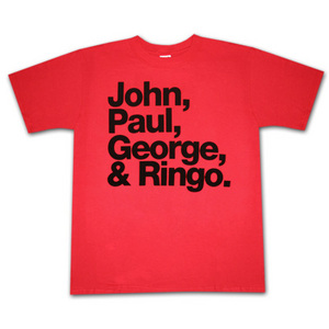 куча всякого мерча по битлам