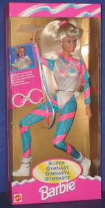 Super Gymnast Barbie 1995