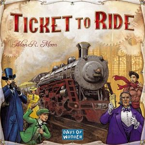 Настольная игра "билет на поезд"