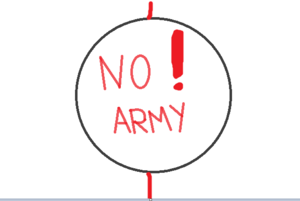 NO ARMY!!!!!!!!!!!!!!