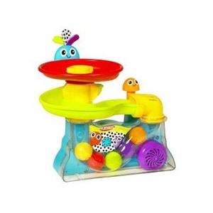 Воздушный фонтан (новая версия). Музыкальная игрушка с пневматическим эффектом (Hasbro, Playskool, Busy Ball Popper