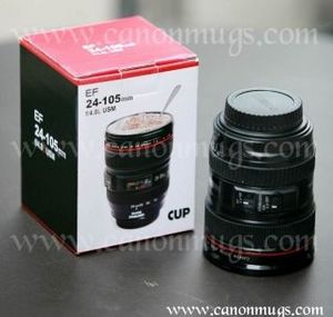 1pcs X Canon 24-105mm Lens 1:1 Scale Mug Coffee Cup