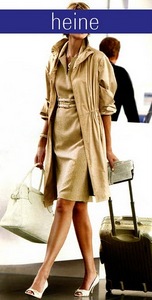 Плащ песочного цвета