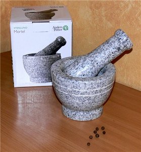 ступка каменная с пестиком