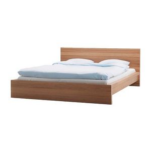 Кровать IKEA МАЛЬМ 160х200 дубовый шпон
