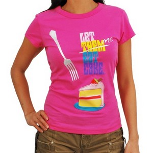 Dylan's Candy Bar Let Them Eat Cake Tee - Womens