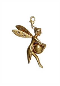 Pilgrim Charm "The golden fairy" (large size)