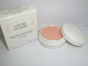 Розовый крем для губ Dior creme de rose