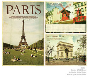 Набор постеров 'Paris'