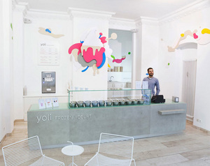 Yoli Frozen Yogurt Shop in Berlin