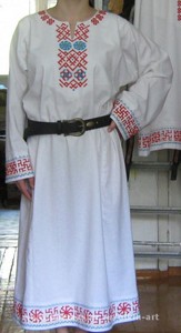 Славянская женская рубаха