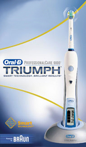 электрическая зубная щетка oral-b