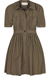 Jason Wu  Cotton-blend shirt dress