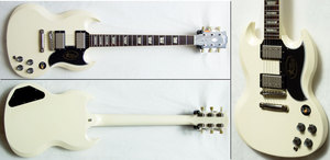 gibson sg white