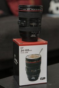 Кружка-объектив Canon