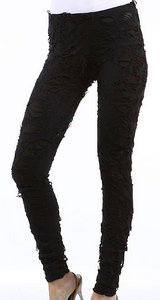 Black Rotten to the Core Leggings